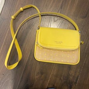 Kate Spade Run Around Raffio Dot crossbody bag